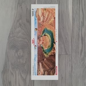 Panoramic Puzzle of Horseshoe Bend - 1000 pieces